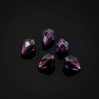24pcs Adabele Austrian 8mm Faceted Teardrop Loose Crystal Beads Amethyst Compatible with 5500 Swarovski Crystals Preciosa SST-811 - color: Amethyst, size: 8mm x 6mm - 24pcs