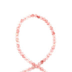 6mm Natural Watermelon Red Stone Beads Heart Shape Cute Fine Gems Spacer Beads Fit Jewelry Making DIY Exquisite Necklace Bracelet Accessory - color: Watermelon Red