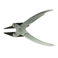 The Beadsmith Round/Flat Nose Parallel Pliers, 5.5 inches (140mm) Steel Tool for Jewelry Making, with Spring - style: Round Nose/Flat Nose - 140mm