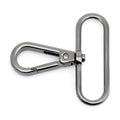 CRAFTMEMORE Snap Hook Swivel Push Gate Lobster Clasps Fashion Clips Purse Making FS10 Pack of 10 (Gunmetal, 2 Inches) - color: Gunmetal, size: 2 Inches