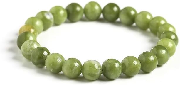 4mm 200pcs Natural Stone Round Beads Canadian Jade Genuine Stone Beading Loose Gemstone DIY Charm Smooth Beads for Bracelets Necklaces Earrings Hole Size 1mm (Canadian Jade 4mm) - color: Canadian Jade, size: 4mm