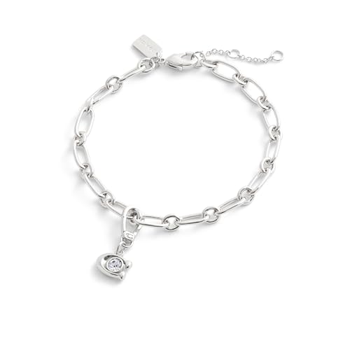 COACH Women's Collectible Signature Jewelry Charm - color: C Stone Crystal/Rhodium