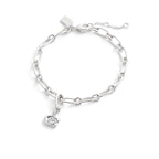 COACH Women's Collectible Signature Jewelry Charm - color: C Stone Crystal/Rhodium