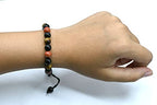 Amazing Gemstone Anti Bullying Manifestation Bracelets - Black Obsidian Tiger Eye Red Jasper Bracelet Set for Healing Calming Anxiety Stress Relief Gifts Pulseras Para Hombres Mujer (Adjustable) - color: Bullying Support