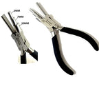 German Heavy Duty Bail Making Pliers - 6 in 1 Wire Looping Pliers, Big & Small Sizes (13, 16, 20 & 5, 7, 10MM), Anti Slip Comfort Grip Handle - style: LARGE 13,16,& 20MM