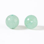 100Pcs Natural Stone 6mm Green Aventurine Round Loose Gemstone Energy Healing Beads Hole Size 1mm DIY Smooth Beads for Bracelet Necklace Earrings Jewelry Making - color: Green Aventurine, size: 6mm