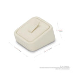 Oirlv Microfiber Ring Display Stand, Compact Jewelry Holder for Retail & Home, Part of a Complete Jewelry Display Set - style: TT16401