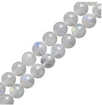 60pcs Adabele Natural Blue Flash Moonstone Healing Gemstone 6mm Round Loose Beads Gem Stone Spacer for DIY Craft Jewelry Making GY30-6 - color: Moonstone, size: 6mm (60pcs/1 Strand)