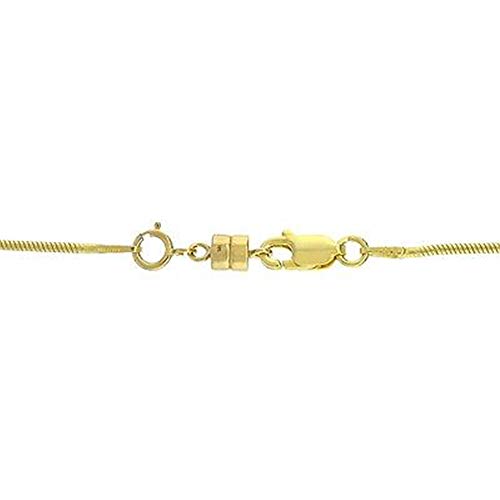 Magnetic Jewelry Clasps Real Precious Metal for Necklaces, Bracelets, Anklets with Spring Ring. Yellow Gold, White Gold, Yellow Gold Filled or Sterling Silver (14 K Solid Yellow Gold - 2 Each)