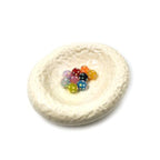 30PCS Bubble Resin Beads, 0.63 Inch Resin Rhinestone Clay Beads, Jelly Color Glitter Loose Spacer Beads for Jewelry Making Bracelets Necklaces Earrings Keychains Pendant & DIY Crafts Supplies - color: Jelly Color Sunflower