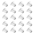 Earring Backings, Rubber Earring Backs for Stud Earrings for Women, Backs for Fish Hook Earrings (100 Pieces) - color: 100 backs