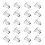 Earring Backings, Rubber Earring Backs for Stud Earrings for Women, Backs for Fish Hook Earrings (100 Pieces) - color: 100 backs