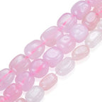 Adabele 45 Inch Natural Pink Rose Quartz Pink Crystal Gemstone Tumbled Round Nugget Loose Beads 10mm-13mm Gem Stone Spacer for Craft Jewelry Making GZ4-1 - color: Rose Quartz, size: 45 Inch/3 Strands