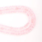 6mm Faceted Natural Rose Quartz Stone Beads Coin Disc Gemstone Spacer Beads for Jewelry Making DIY Bracelet Necklace - color: Rose Quartz