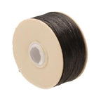 The Beadsmith Nymo Thread – 10-Pack Black Color – Size D, .30mm Diameter, 64 Yard/58.5 Meter Spool – Made of Nylon – Bead Embroidery & Weaving, Off Loom & Loom Work and DIY Craft Projects - size: Size D, 64 Yards, style: Black