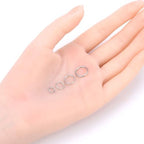 200pcs Adabele 304 Grade Surgical Stainless Steel 4mm (0.16 inch) Small Tiny Open Jump Rings Strong O Ring Connector (0.9mm/19 Gauge) for Craft Jewelry Making SJF84-4 - size: 4mm Ring (0.9mm wire gauge)