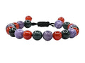 Amazing Gemstone Bracelet for Menopause - Bloodstone Lepidolite Carnelian Bracelet Set for Men Women Healing Calming Anxiety Stress Relief Gifts Pulseras Para Hombres Mujer Stocking Stuffers - color: Menopause