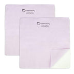 CONNOISSEURS Premium Edition Extra Large Polishing Cloth Bundle for Silver & Gold Jewelry - Ultrasoft Fabric with Anti-Tarnish Formula - (2 Pack) 14x14 Inches - style: 14 x 14 Inches - 2 Cloth - Silver and Gold