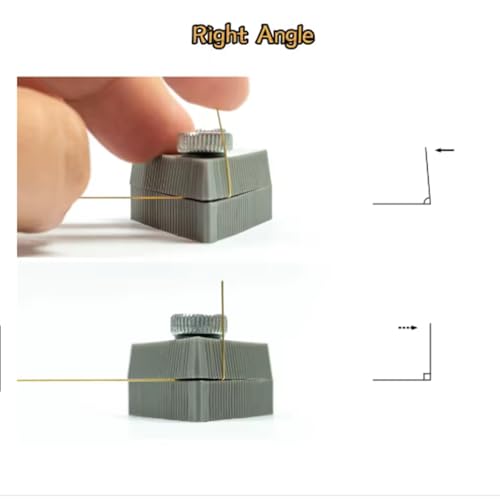 Liang Tool 0235 Handheld Precision Metal Wire Bender – Copper Wire & Etching Sheet Bending Tool for DIY Crafts, Model Kits, Jewelry Making (Ergonomic Design, Durable Stainless Steel)