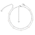 Gold Bracelets Set for Women Stack, Chunky Thick Bracelets Stack for Women Trendy, Simple Dainty Thin Gold Plated Cuff Stackable Bracelets With Beaded Cuban Paperclip Snake Rope Bangle Hand Chain Jewelry - style: Style 01-silver