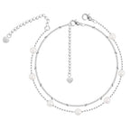 Gold Bracelets Set for Women Stack, Chunky Thick Bracelets Stack for Women Trendy, Simple Dainty Thin Gold Plated Cuff Stackable Bracelets With Beaded Cuban Paperclip Snake Rope Bangle Hand Chain Jewelry - style: Style 01-silver