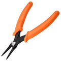 Long Nose Pliers Serrated Jaws Tweezer Nose Pliers Specialty Pointed Nose 1.5mm Diameter Tip Mini Needle Nose Plier Chain Nose Plier with Spring Precision Jewellery Making Tool - style: Long Nose Pliers Serrated Jaws