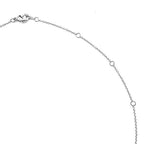 Honeycat Thin Chain Adjustable Choker in Gold, Rose Gold, or Silver (13", 14", 15", 16", 17") | Delicate Jewelry - color: Silver