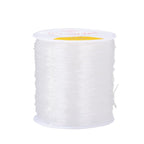 0.8mm Elastic Bracelet String Cord Crystal Clear Stretch Beading Cords for Bracelet, Beading and Jewelry Making