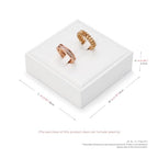 2 Slot PU Leather Ring Stand Rings Display Holder Rings Organizer Jewelry Display Showcase (White) - size: 3.15" x 3.14" x 0.98"