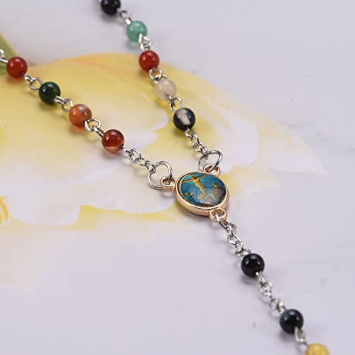 100pcs Mix Picture Enamel Gold Our Lady Miraculous Medal Floral Rosary Centerpiece Cross Jesus Virgin Mary Catholic Alloy Crucifix Charms for DIY Jewelry Making 12mmx16mm(A588)