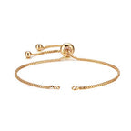 DanLingJewelry 20pcs Adjustable Slider Bracelet Slider Extender Chains with Ball Ends for Jewelry Making DIY 8 Inches(220mm) G - color: StyleⅡ-20 pcs-Golden