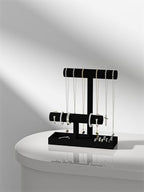 Bracelet and Necklace Holder,Velvet Jewelry Necklace Display Organizer Stand,bracelet Holder for Selling,Bracelet and Necklace Storage Tree (Style 2（Black）) - style: Style 2（Black）