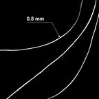 Yaomiao 90 m 0.8 mm Elastic String Elastic Bead Cord Clear Stretchy Bracelet Beading Thread with Beading Needle for Jewelry Bracelet Making
