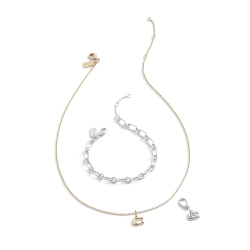 COACH Women's Collectible Signature Jewelry Charm - color: C Stone Crystal/Rhodium