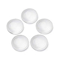 Craftdady 200Pcs Transparent Glass Cabochons 14.5~15mm Clear Glass Flat Back Dome Tile Half Round Cabochon Covers for Photo Pendant Jewelry Making - color: Transparent Clear, size: 15mm Round