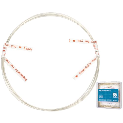 Silver Solder Wire Easy Silver Solder 26 Gauge For Jewelry Repair Silver Repair 5 FT - color: Easy Solder, size: 26 Gauge 5 Ft