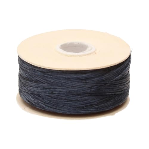 The Beadsmith Nymo Thread – 10-Pack Blue Color – Size D, .30mm Diameter, 64 Yard/58.5 Meter Spool – Made of Nylon – Bead Embroidery & Weaving, Off Loom & Loom Work and DIY Craft Projects - size: Size D, 64 Yards, style: Blue