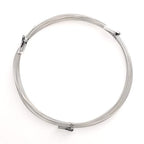 BEADIA Silver Plated Wire 0.7mm 5 Meters Bead Cord for Bracelet Necklace Charm Beading Jewelry Making Findings - size: 0.7mm, style: Silver
