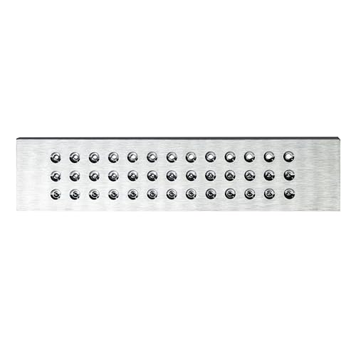 Jewelry Wire Drawplate Carbide Steel Round Draw Plate for Jewelry Wire Making (0.26-2.8mm, 39 Holes) - size: 0.26-2.8mm, 39 Holes