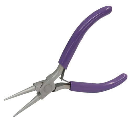 3 Pcs Jewelry Pliers Kit - Includes Needle Nose, Round Nose, and Wire Cutters for Jewelry Making, Repair, and DIY Crafts