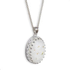 Milky Treasures Crown Necklace DIY Breastmilk Jewelry Making Kit | 18mm 925 Sterling Silver Pendant | Breastfeeding Keepsake | New Mom Gifts | Baby Shower Registry | Lactation (Full Kit) - color: Full Kit