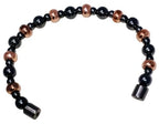 Copper and Magnetic Hematite Bracelet - size: 7.5 Inches