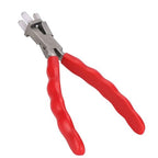 Nylon Jaw Pliers for Jewelry Making Non-Scratch C-Type Pliers with Anti-Slip Handle Round & Flat Nose Design for Wire Bending(pliers) - style: pliers