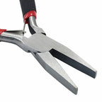 13cm/5.12" Flat Nose Pliers for Jewelry Making, Smooth Jaw Pliers, Wire Wrapping, Bending, Opening Jump Rings, Clamping, Cutting - style: Flat Nose Pliers
