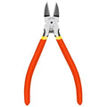 MONVICT Wire Cutters, 6 inch Precision Flush Side Cutters with Longer Cutting Edge Ultra Sharp & Powerful Heavy Duty Pliers, Ideal for Cables, Wires, Zip Ties, Electrical & Any Clean Cut Needs - color: 6"- Pack 1