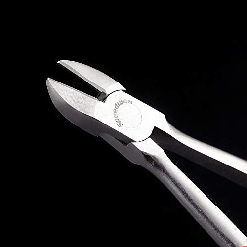 SPEEDWOX Side cutter Long Reach Diagonal Pliers 6 Inch Mini Fine Wire Cutting Plier Nippers High Leverage Reduce Efforts Precision Micro Wire Cutters for Hard to Reach Narrow Spaces - style: Diagonal Pliers