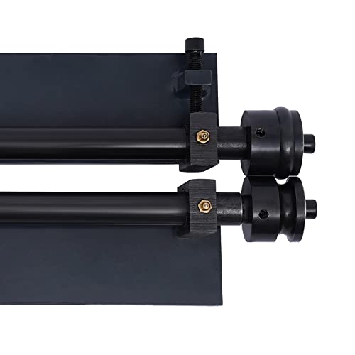 Bead Roller, Durable Sheet Metal Fabrication Bead Roller w/6 Set Dies, 18GAL Capacity Automotive Industry Flaring Tool Beading Machine, 18" Throat Depth Forward Reverse Rotary Machine