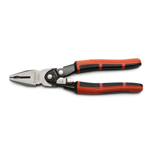 Crescent 8" Pro Series Dual Material Lineman's Compound Action Cutting Pliers - PS20509C - style: Linesman