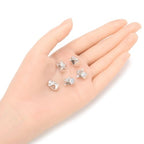 40pcs Cute Love Angel Large Hole Religious Loose Beads (4.5mm Hole) Antique Silver Metal Spacer for DIY Craft Jewelry Making MEC-D4 - size: Cute Angel