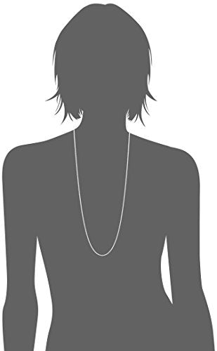 Amazon Essentials Sterling Silver Diamond Cut 14 Inches Rope Chain Necklace - color: Silver, size: 30"